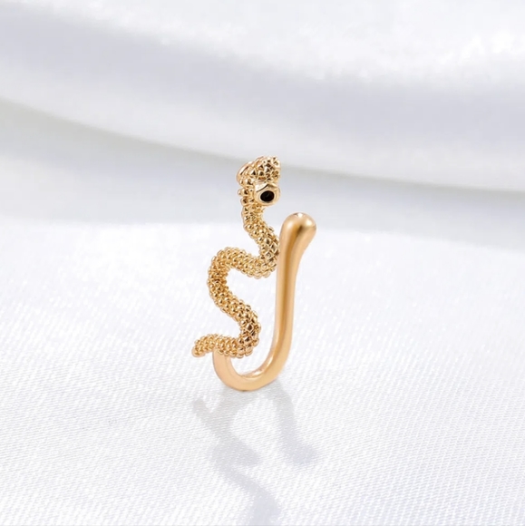 Gold Snake Nose Bling - Picture 4 of 4
